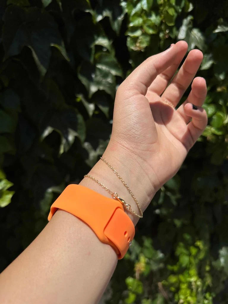 Turuncu Slikon Kordon