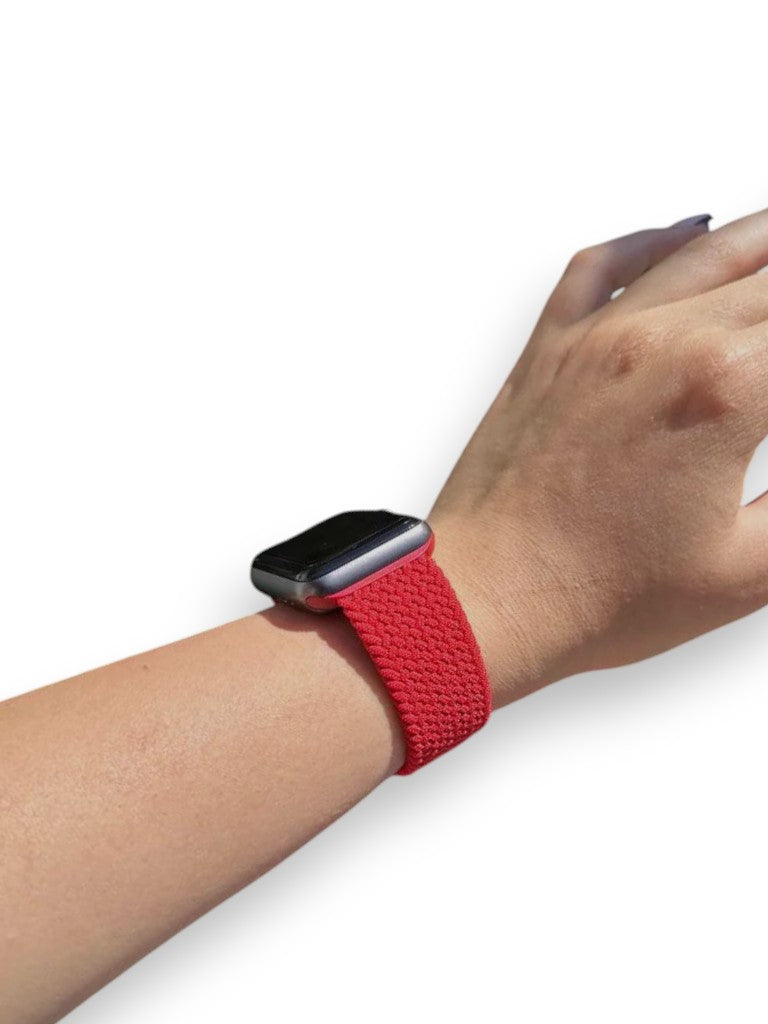 Kırmızı Örgü Kordon