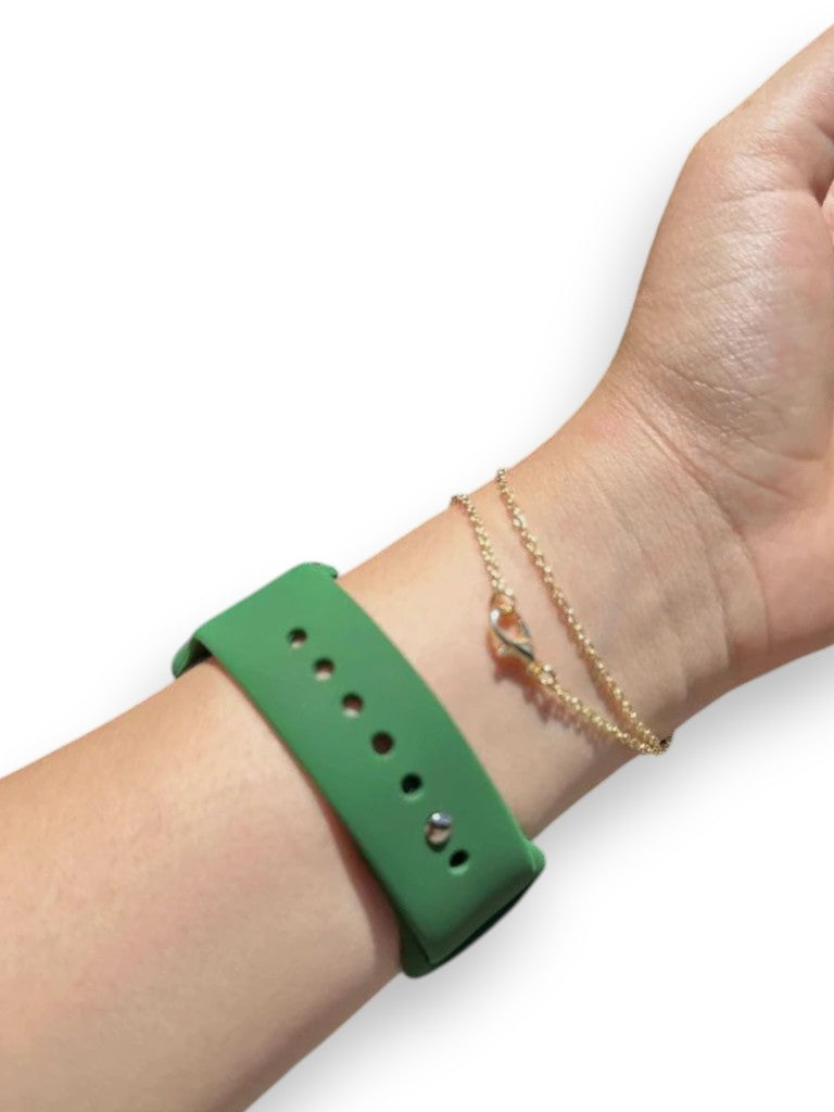 yeşil Slikon Kordon