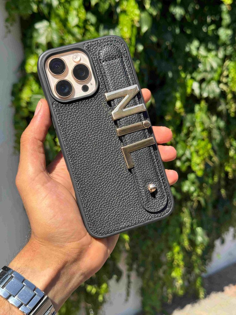Kişiselleştirilebilir İphone Telefon Kılıfı siyah