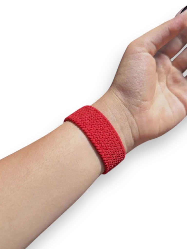 Kırmızı Örgü Kordon