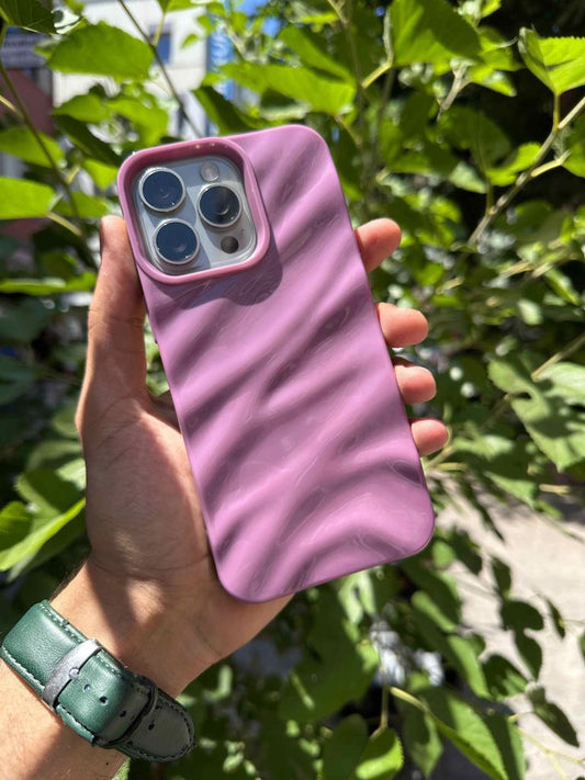Pembe Kabartmalı Telefon Kılıfı