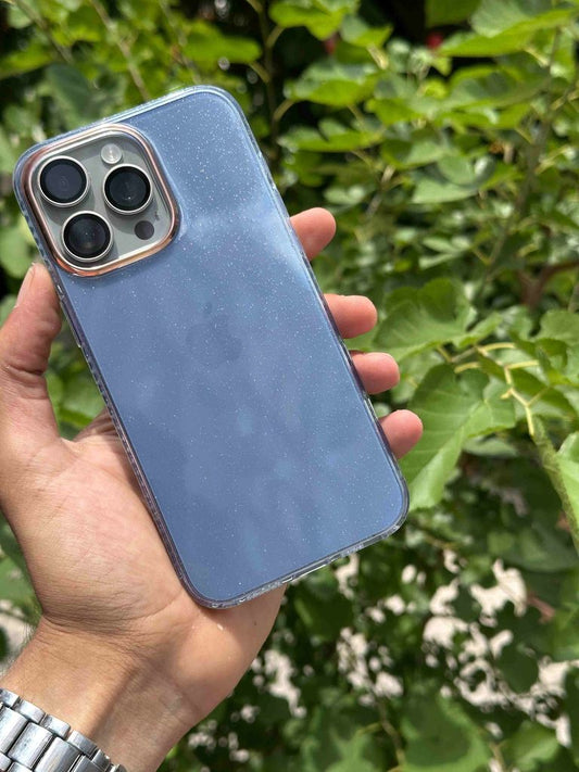 Simli İphone Telefon Kılıfı lacıvert