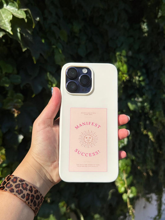 manifest desenli  süet telefon kılıfı