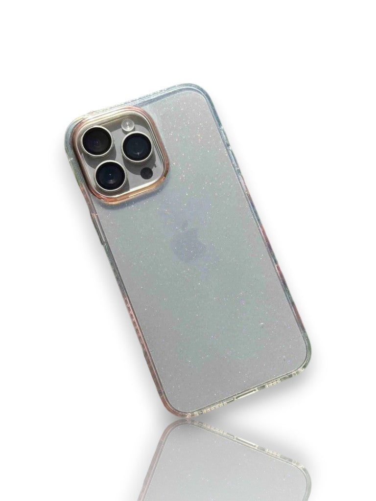 Simli Telefon Kılıfı Şeffaf