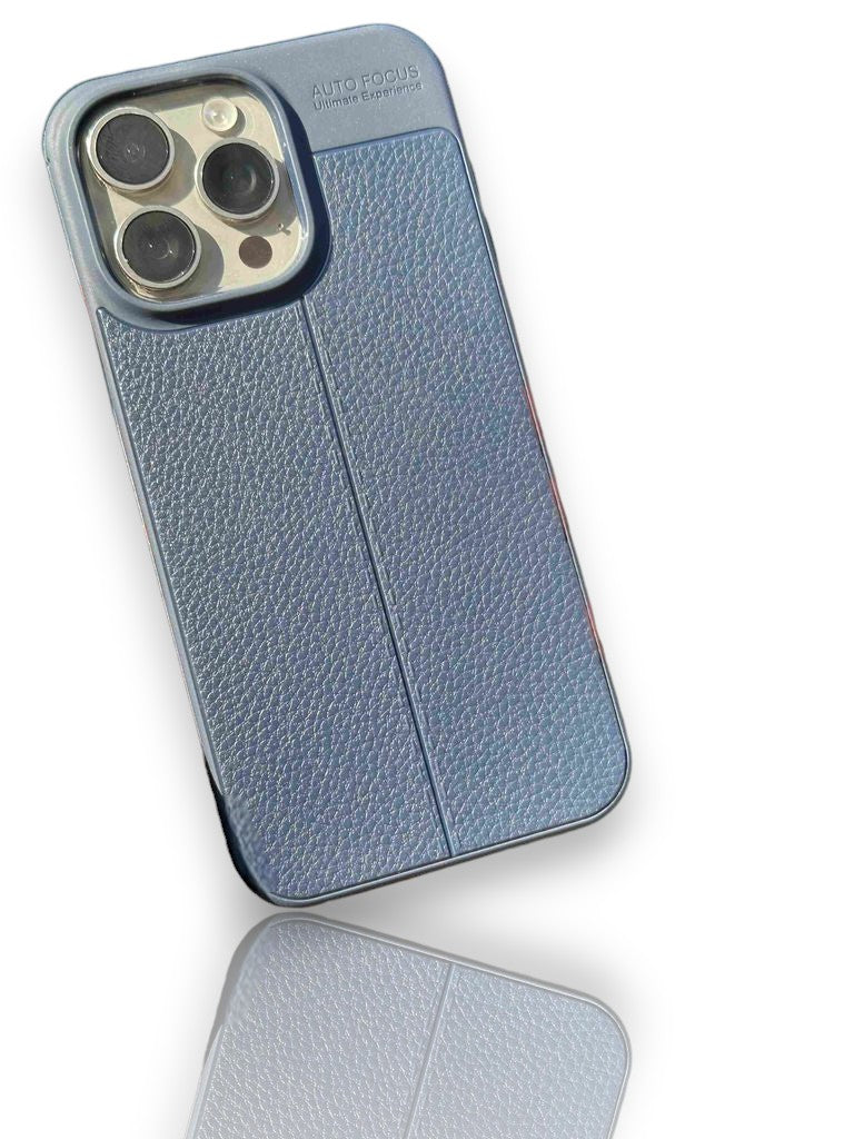 suni deri slikon kılıf-Lacıvert