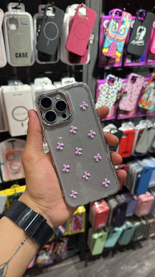 Fiyonklu pembe Pinterst kılıf