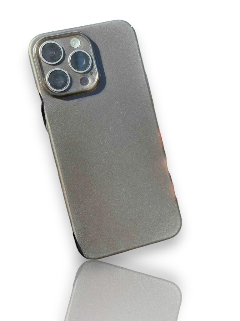 Ultra İnce Mat Silikon Kılıf-Siyah