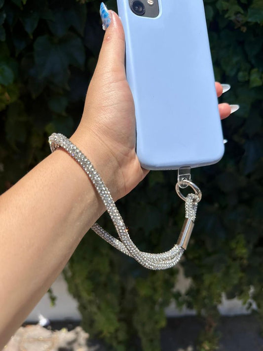 gümüş swarovski taşlı bilek askısı