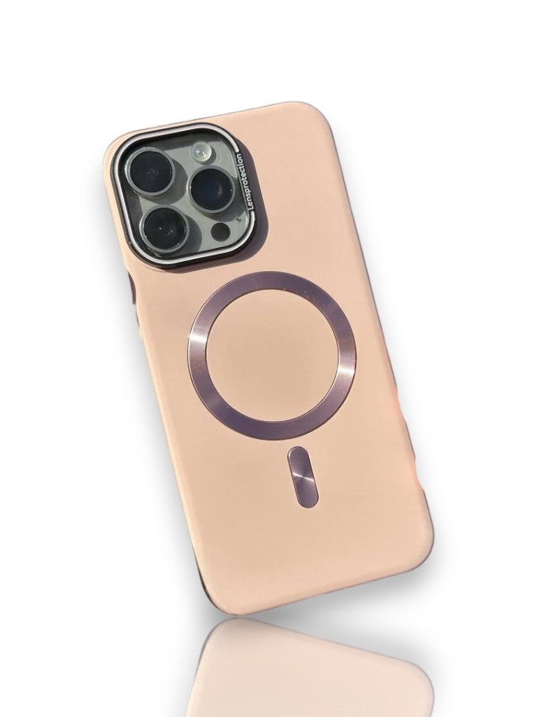 İnce Rose Gold  sert mika magsafe kılıf