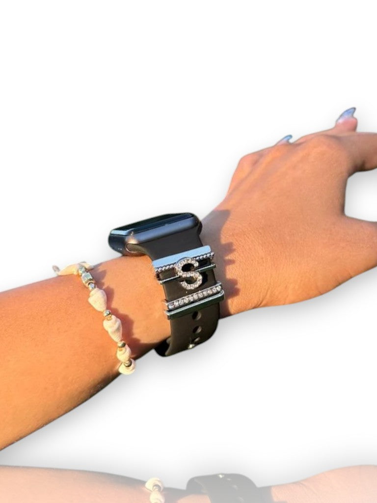 Apple Watch Silver S Harfli Charm Seti