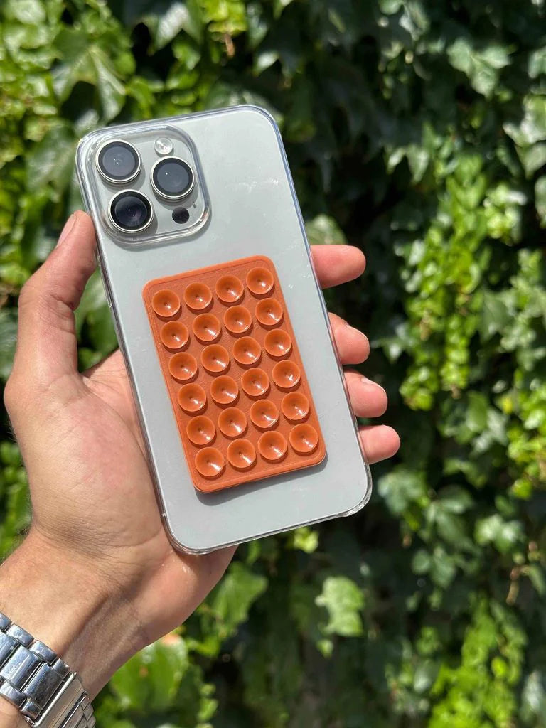 çift taraflı vantuz-kahverengi