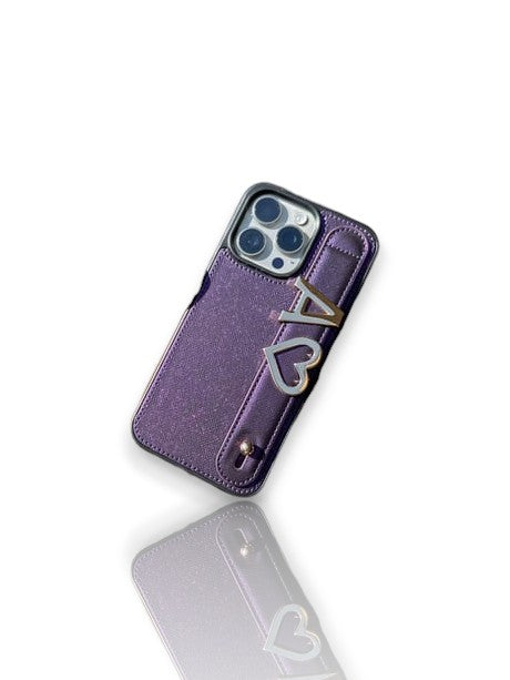 Kişiselleştirilebilir İphone Telefon Kılıfı Mor
