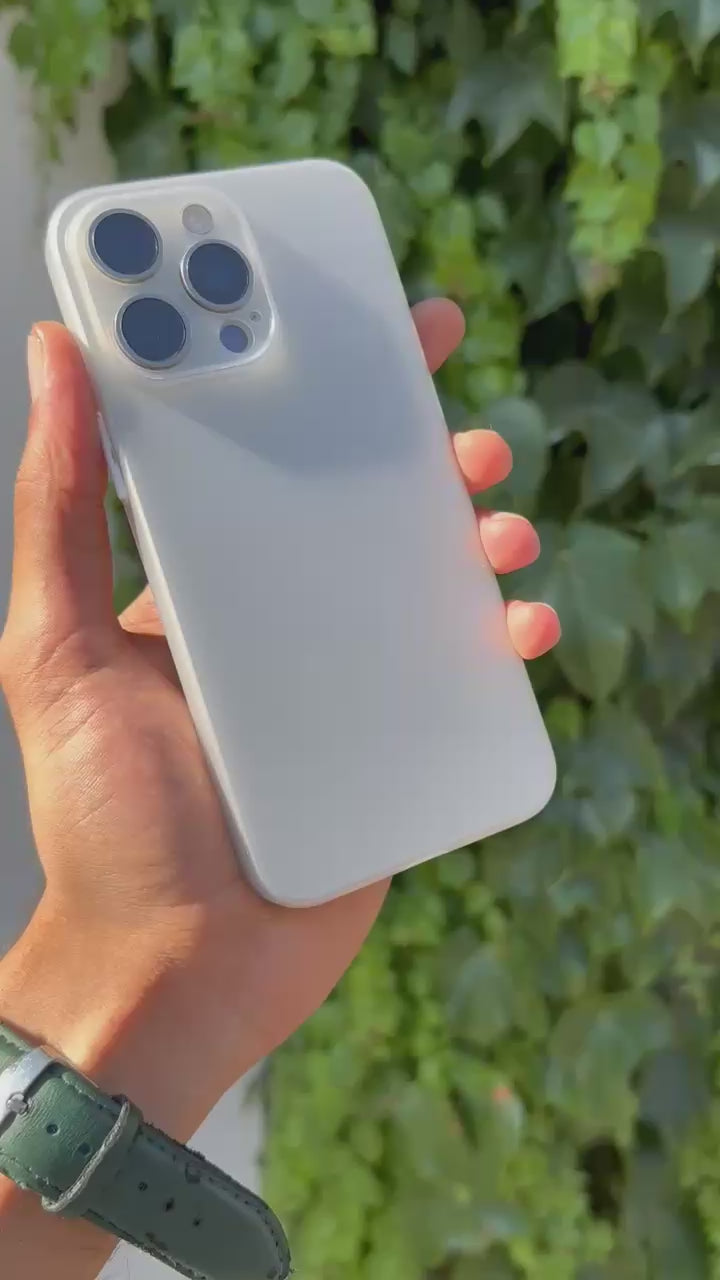 Ultra İnce Mat Silikon Kılıf-Titanyum