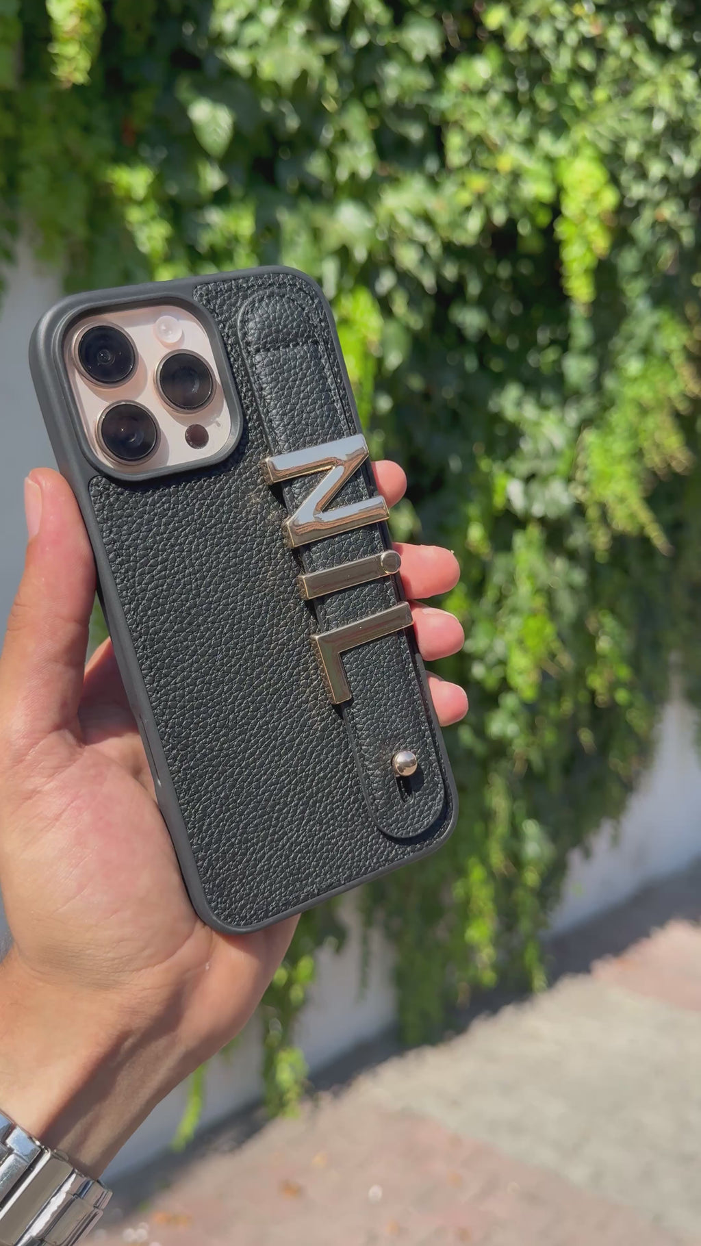 Kişiselleştirilebilir İphone Telefon Kılıfı Siyah